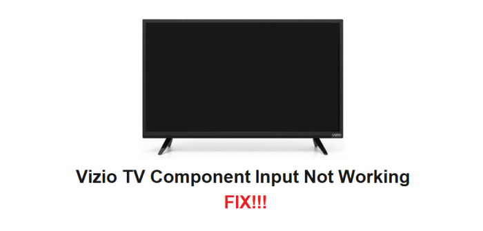 Vizio input scrolling