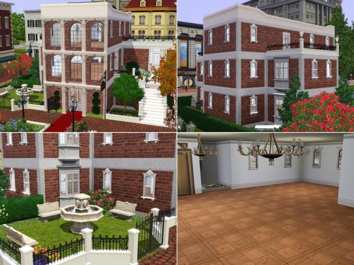 Apartments in sims 3