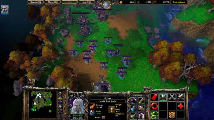 Warcraft pc reign version chaos games war