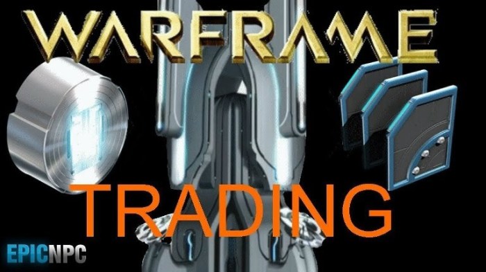 Warframe trading how to