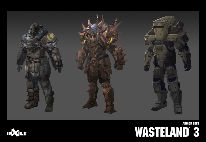 Wasteland armor exoskeleton