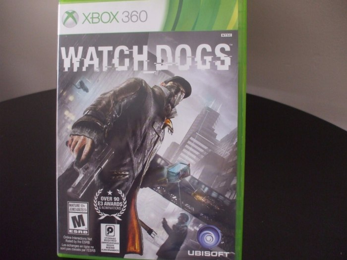 Xbox 360 watch dogs