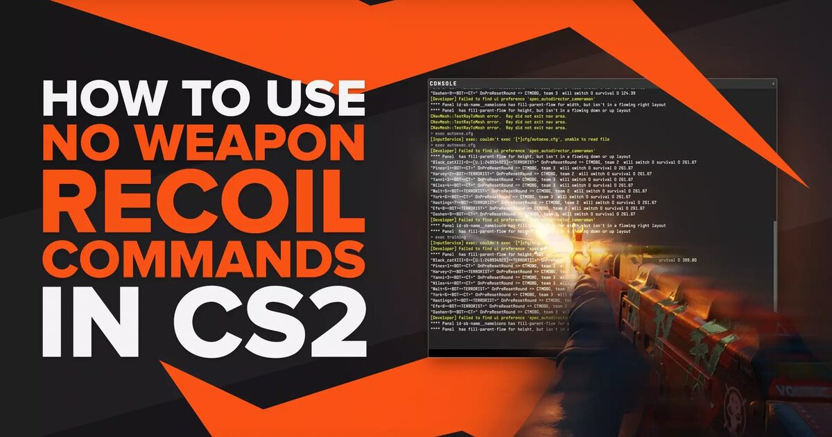 No recoil command csgo