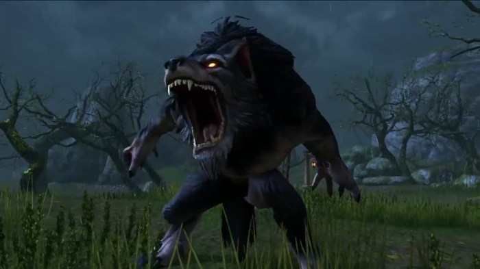 Eso werewolf vs vampire