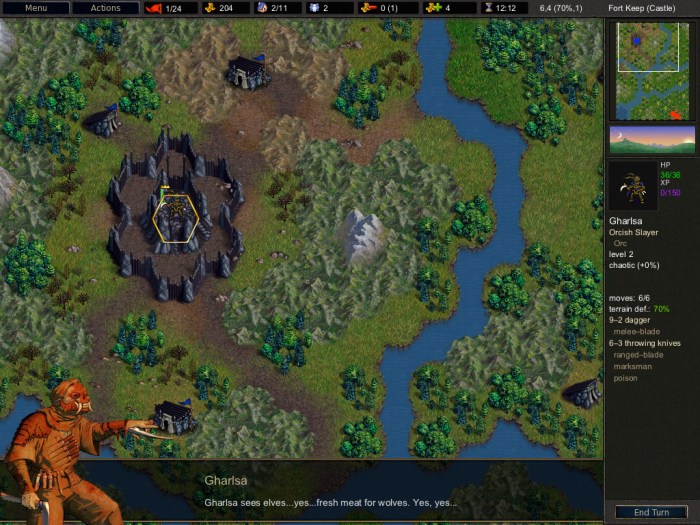 Wesnoth battle games linux game campaign released top strategy megagames windows list freeware add comments improvements features zwodnik based start