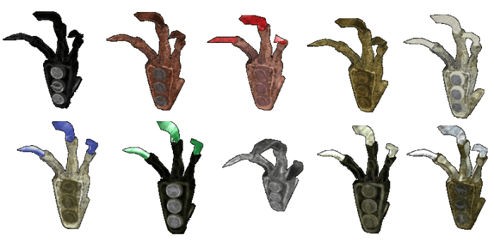 All claws in skyrim