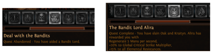 Poe which bandit to help