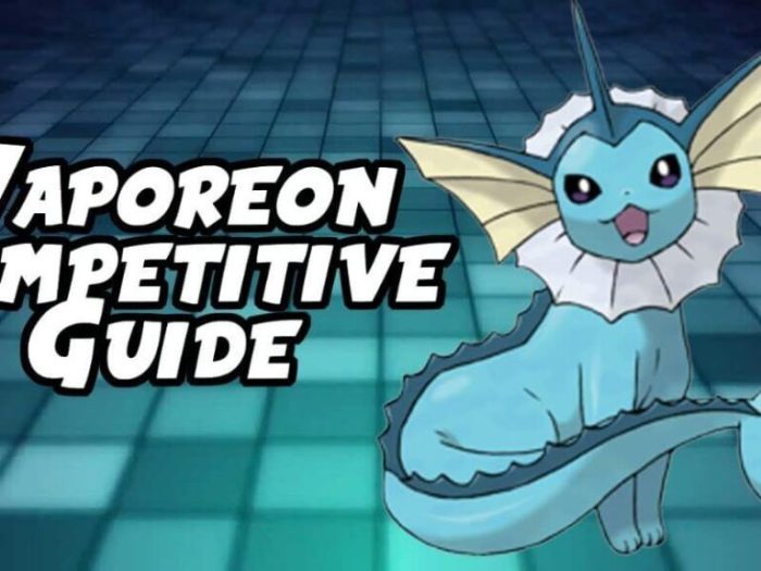 Vaporeon moveset moves trainers susceptible