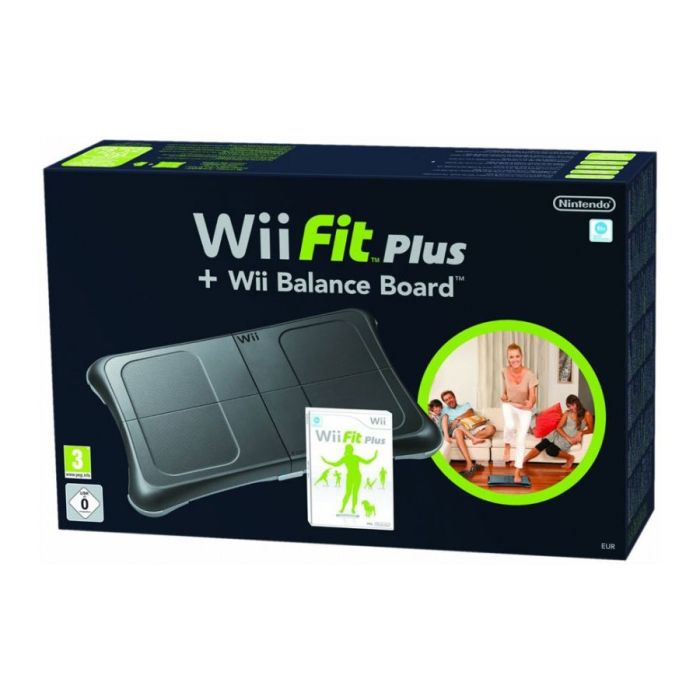 Wii fit plus nintendo bundle system