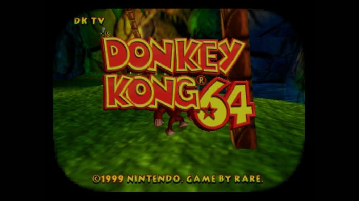 Wii u donkey kong 64