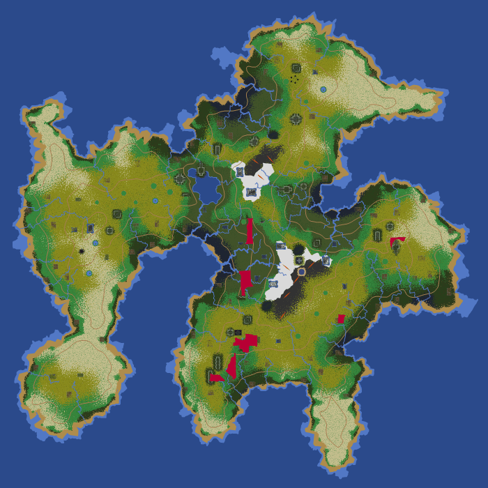 Realm of the mad god map