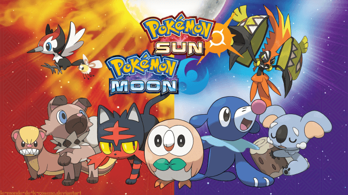 Moon pokemon legendary sun