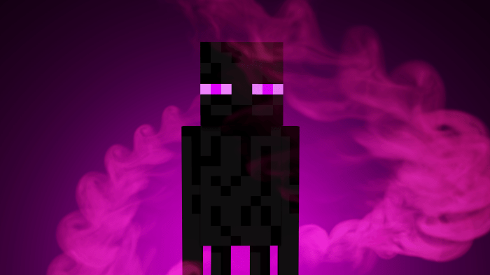 Picture of an enderman