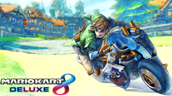 Link mario kart 8 deluxe