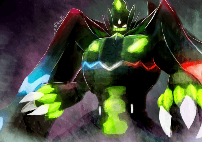 Shiny zygarde all forms