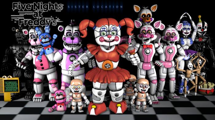 Fnaf sister location plot