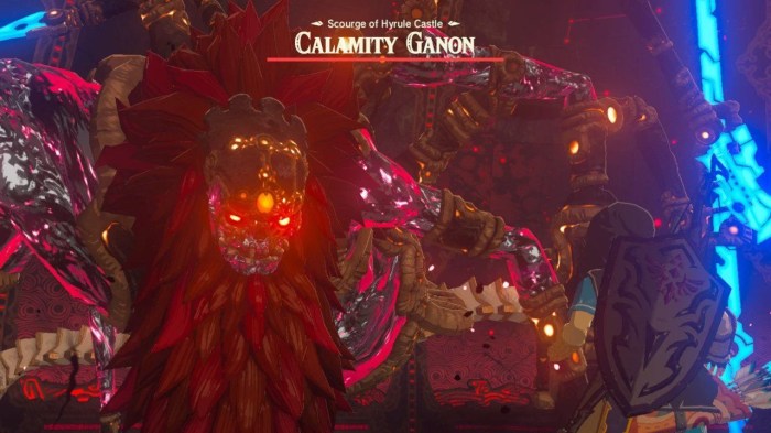 Ganon zelda boss calamity breath wild final mode master