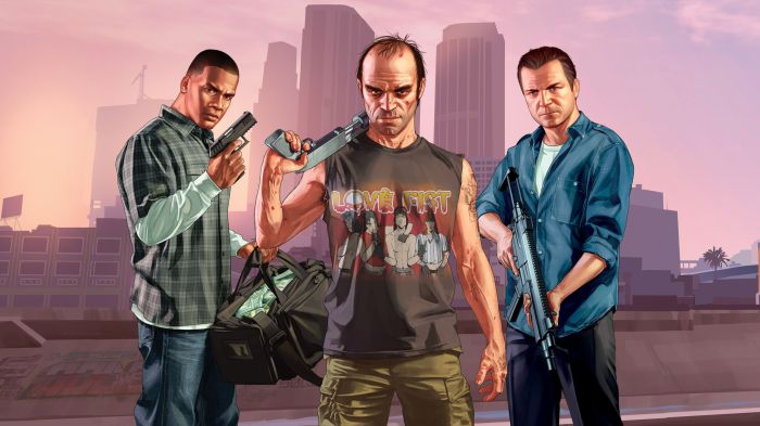 Theft grand auto protagonists characters cover revealed gta three main