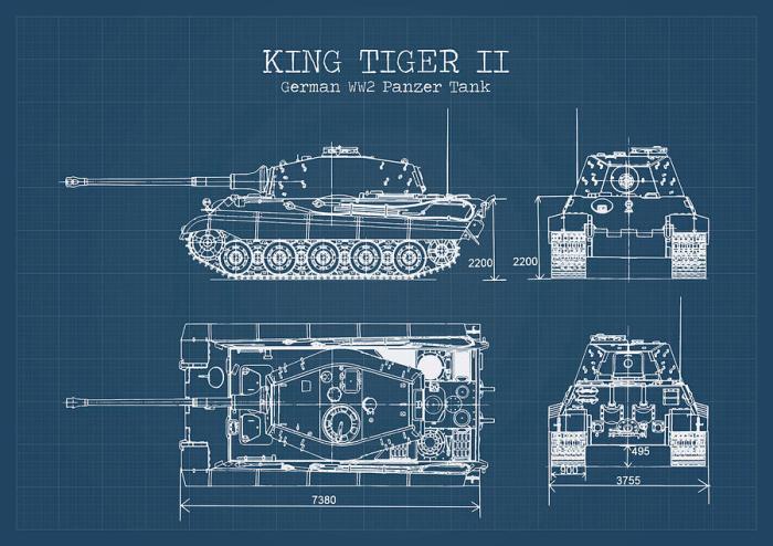 Blueprints for a tank