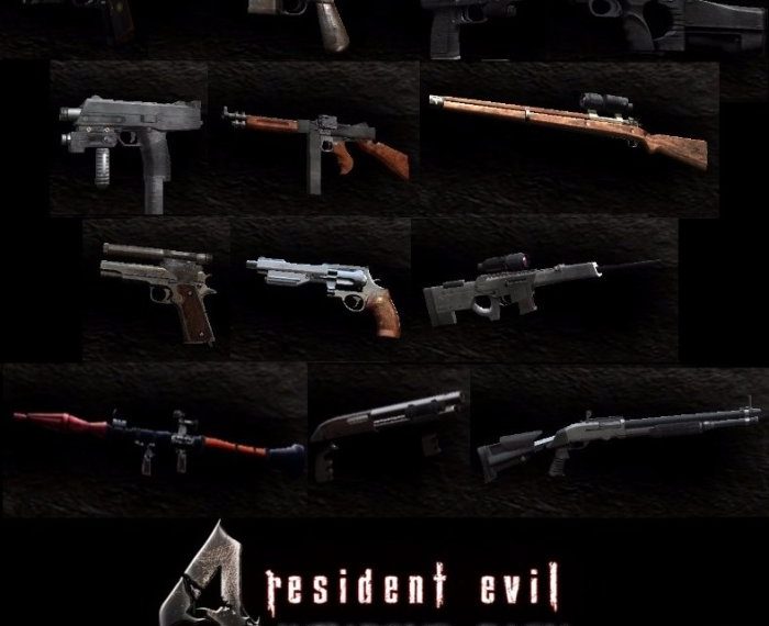 Resident evil weapons