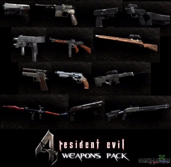 Resident evil weapons