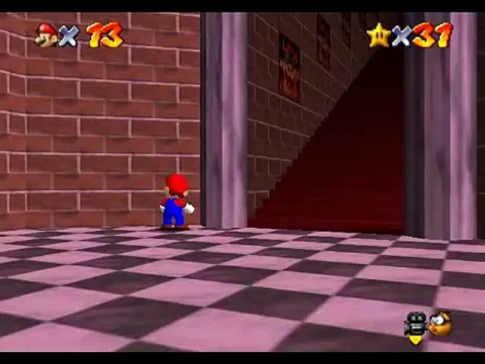 Mario 64 infinite stairs