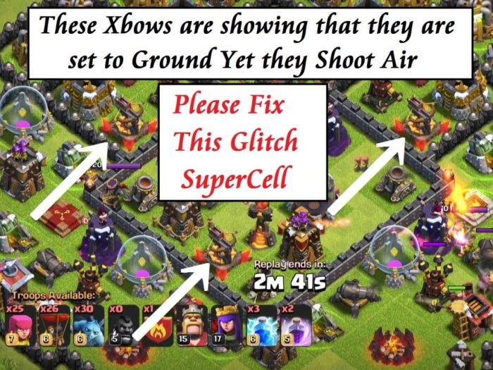 Glitch clash of clans