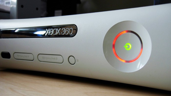 Xbox 360 vs three