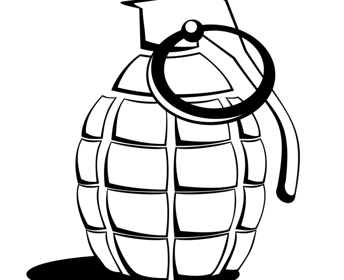 Grenade draw drawingforall make cells edges rounded voluminous middle those must larger than look