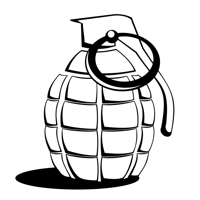 Grenade draw drawingforall make cells edges rounded voluminous middle those must larger than look