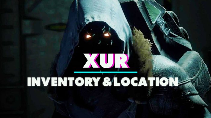 Where is xur this week