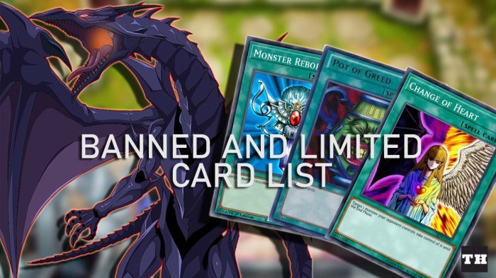 Master duel banned list
