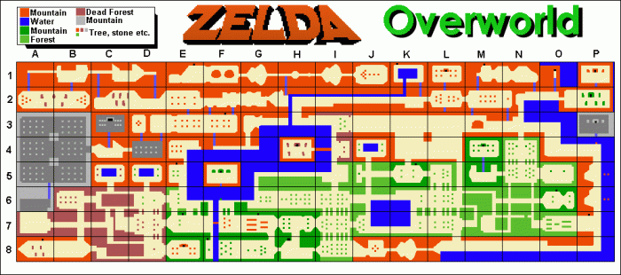 Zelda overworld