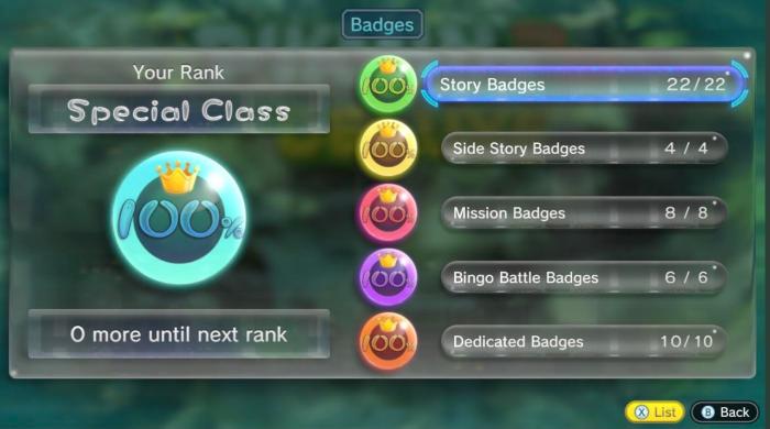 Pikmin 3 deluxe badges