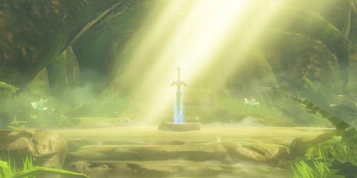 Botw master sword glow