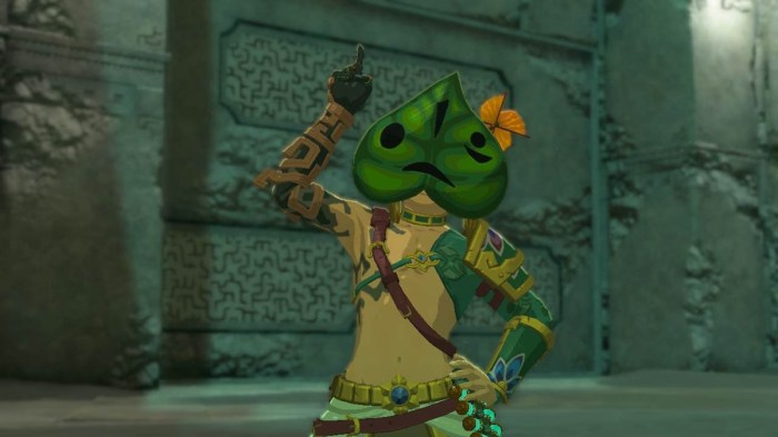 Zelda totk korok mask