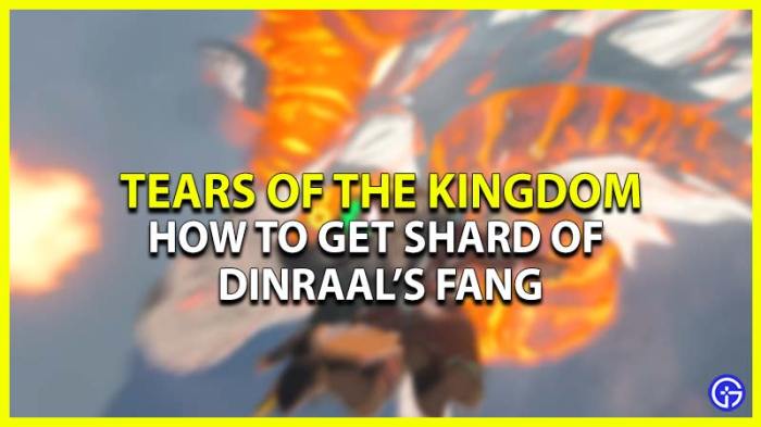 How to get dinraal fang