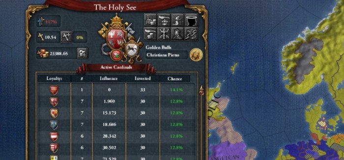 Eu4 papal influence cheat