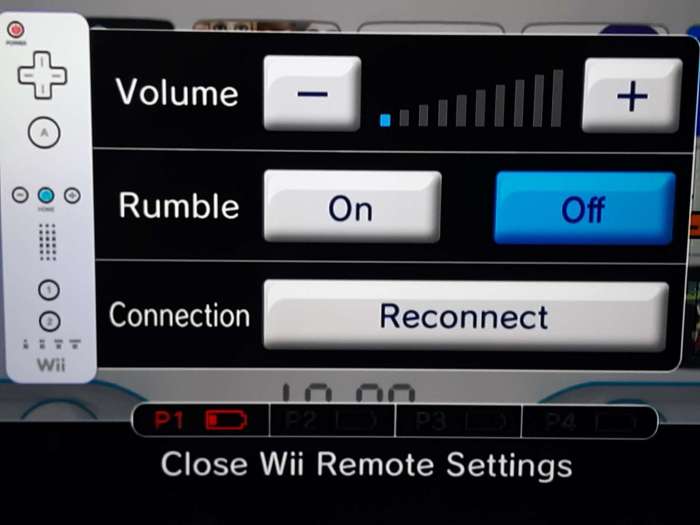 How to reset a wii system