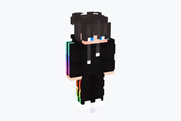 Minecraft all black skin