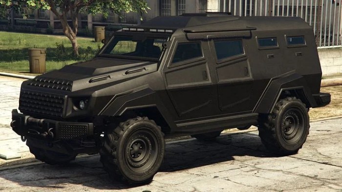 All armoured cars in gta 5