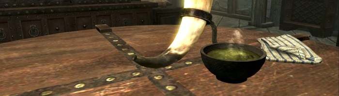 Skyrim hot vegetable soup