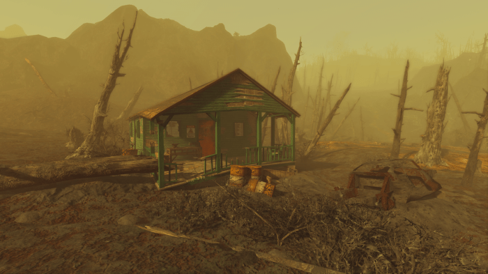 Abandoned shack fallout hidden