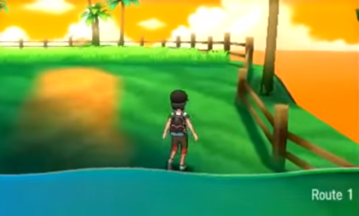 Pokémon ultra sun route 1