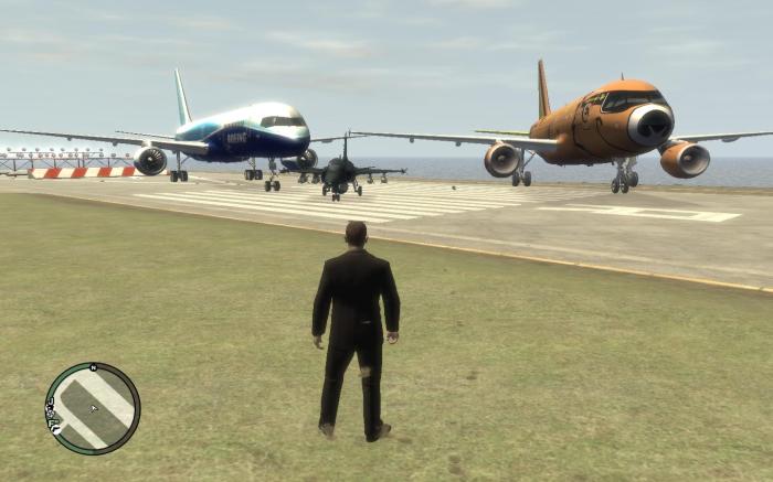 Grand theft auto 4 plane