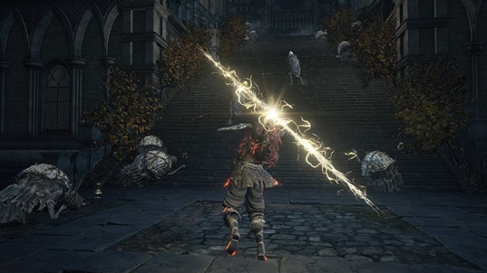 Spear souls lightning prepare