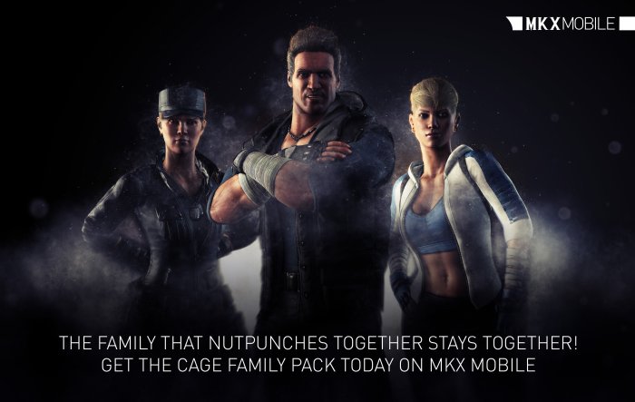 Mortal kombat cage family