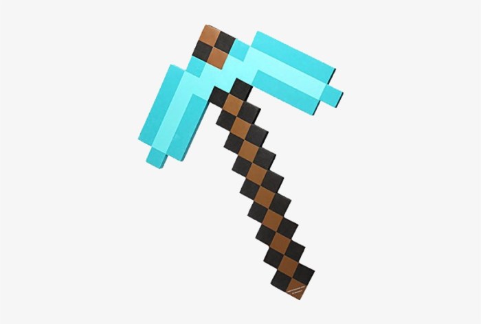 Pickaxe minecraft inventory taking pick