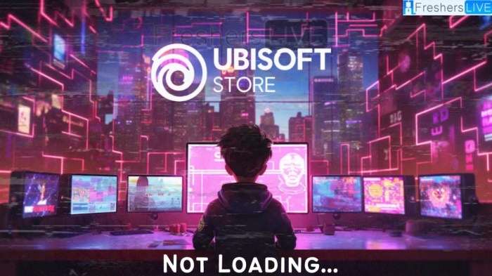 Ubisoft store not working