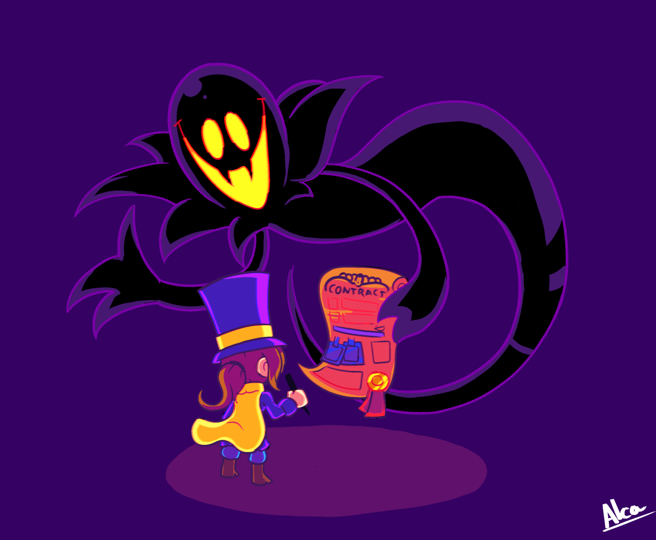 A hat in time the snatcher